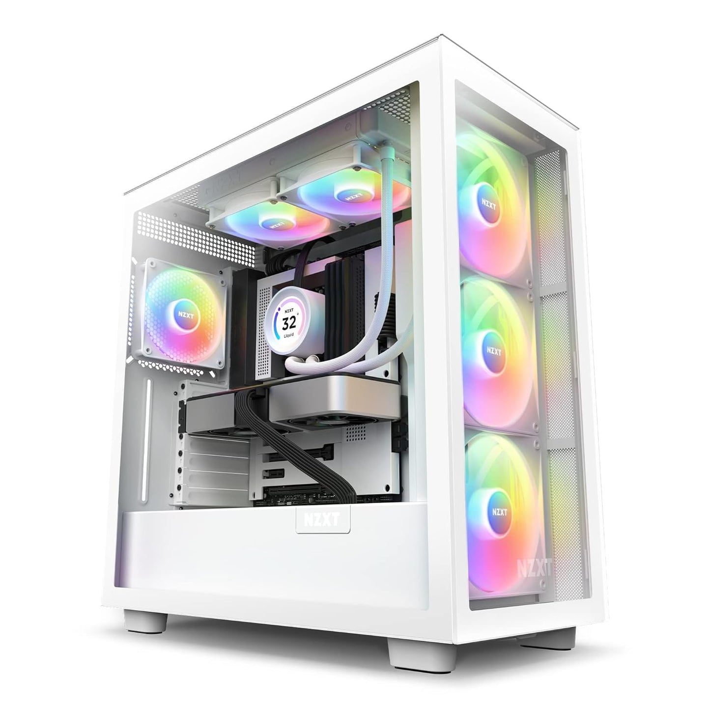 NZXT RL-KR24E-W1 Kraken Elite 240 RGB AIO CPU Cooler White