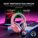 Razer Barracuda X Renewed Wireless Gaming Headset Quartz Pink