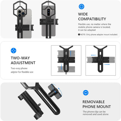 Neewer 40100305 Metal Telescopic Mobile Phone Holder
