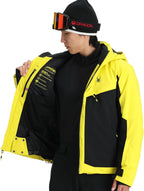 Spyder 38SA075334 Men's Copper Jacket Waterproof Insulated