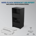 Glorious 247178 Vinyl Vault Record Collection Storage Cabinet