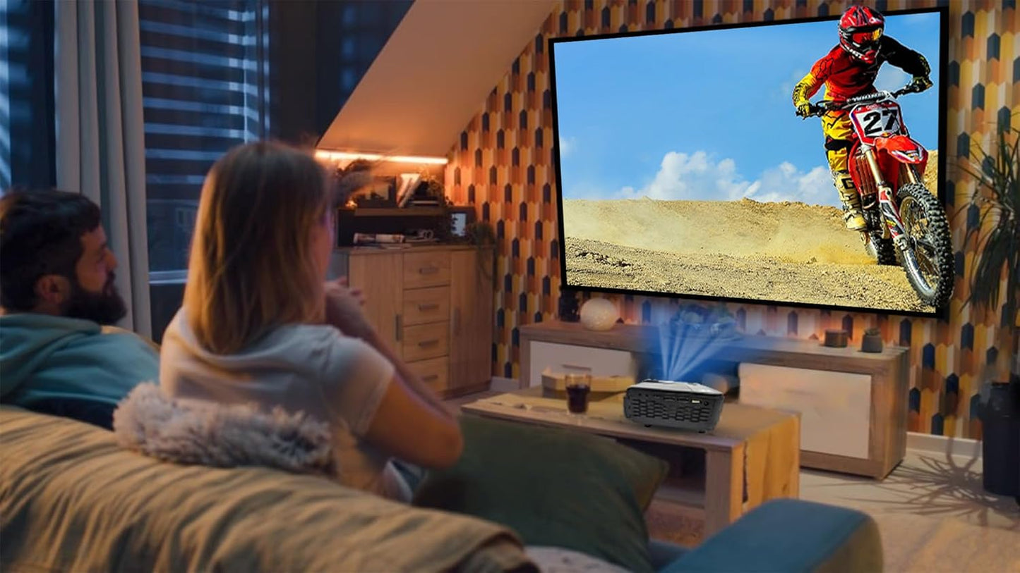 RCA RPJ107 1080P Bluetooth Home Theater Projector (Renewed)