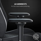 Razer RZ38-03950300-R3U1 Iskur XL Fabric Gaming Chair - Dark Gray