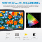 FEELWORLD 5.5 Inch S55V3 Camera Field Monitor