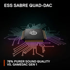 SteelSeries GameDAC Gen 2 - Hi-Res Gaming Audio Amplifier