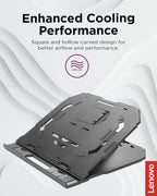 Lenovo GXF0X02619 2-in-1 Laptop Stand Adjustable Portable