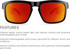 Bose Polarized Sport Replacement Sunglasses - Unisex Polycarbonate