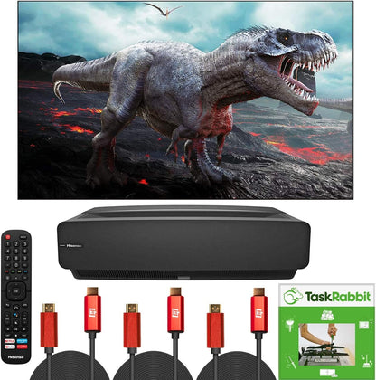 Hisense E2HISHS100L5F 100" 4K UHD Smart Laser TV Bundle