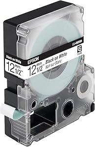 Epson C53S625416 LC-4WBN9 Bandetiketten - Schwarz auf Weiß