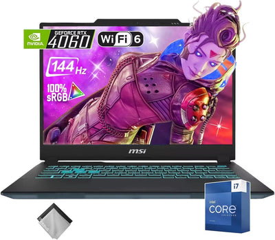 MSI CYBORG1413018 RTX 4060 Gaming Laptop i7 32GB RAM 2TB SSD