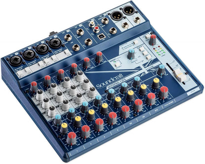 Soundcraft Notepad-12FX USB Mixer Recording Bundle