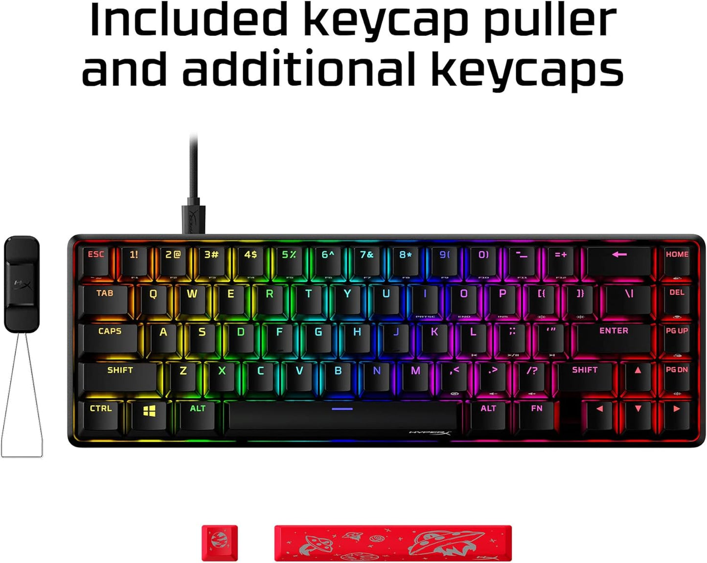 HyperX Alloy Origins 65 Red Switch Gaming Keyboard