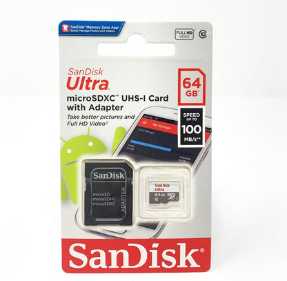 SanDisk SDSQUNB-064G - 64GB microSD Card for Amazon Devices