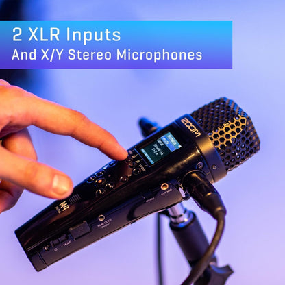 Zoom M4 MicTrak Stereo Recorder Bundle