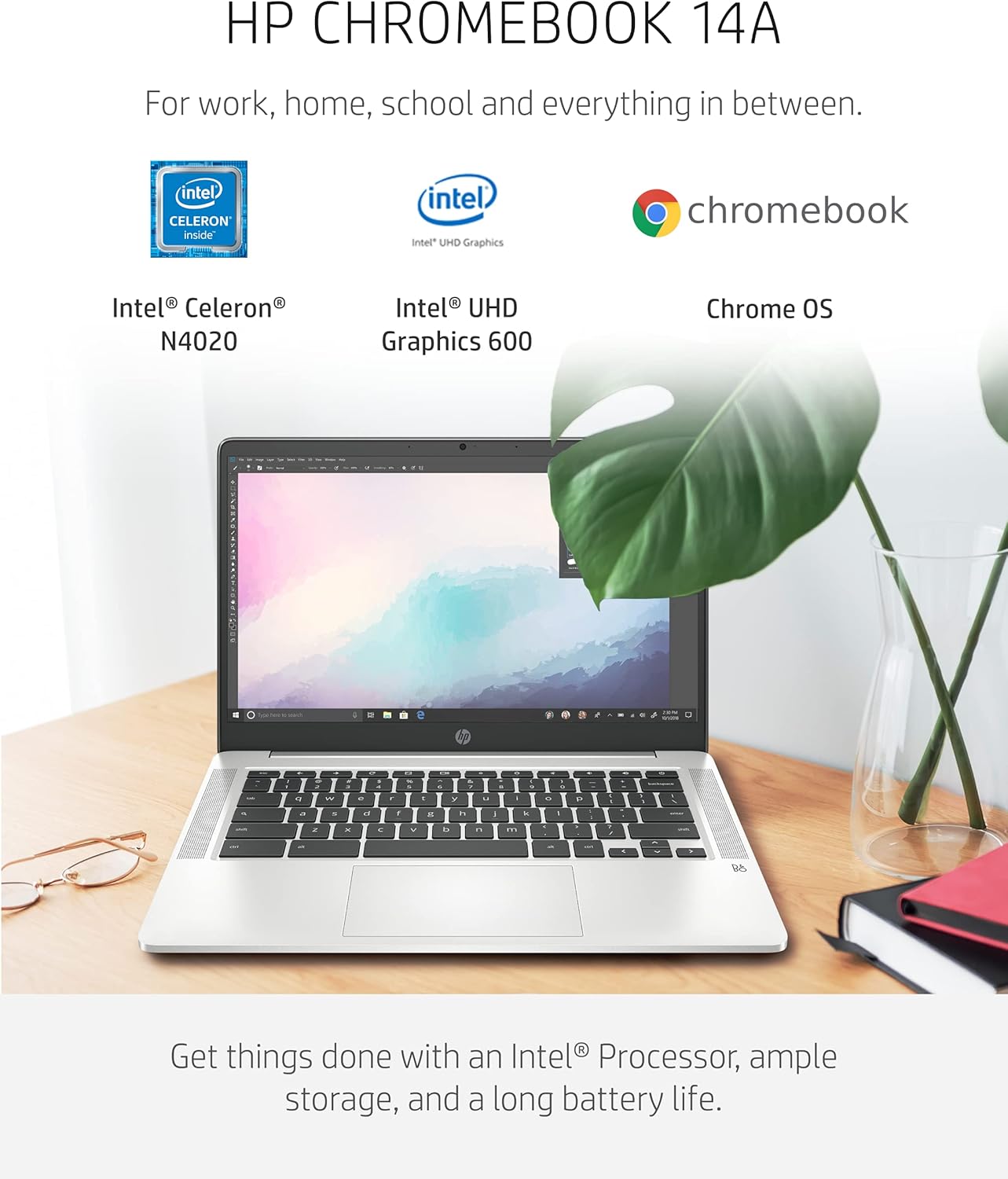 HP Chromebook 14a-na0160nr 14" FHD Laptop