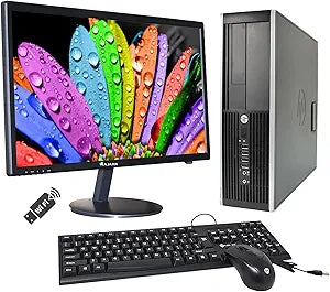 HP 6300 Pentium 3.0 GHz Renewed Desktop PC Bundle