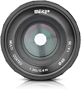 Meike 35mm F/1.4 Lens - Fujifilm X-Mount, Manual Focus