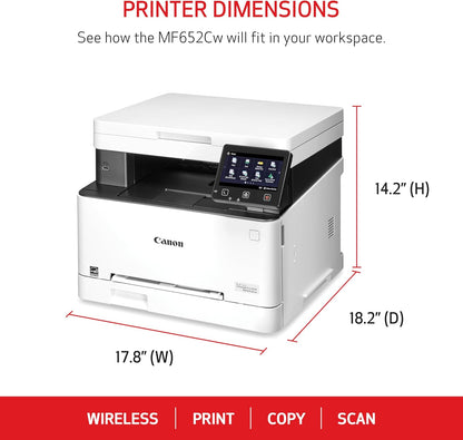 Canon 5158C008 Color imageCLASS MF652Cw Wireless Printer