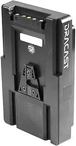 Dracast DRBADPSA V-Mount to Gold Mount Battery Adapter