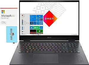 HP OMEN 16 Ryzen 7 RTX 3050 Ti Gaming Laptop Bundle
