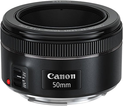 Canon 0570C002 EF 50mm f/1.8 STM Lens - Fast Prime (Renewed)