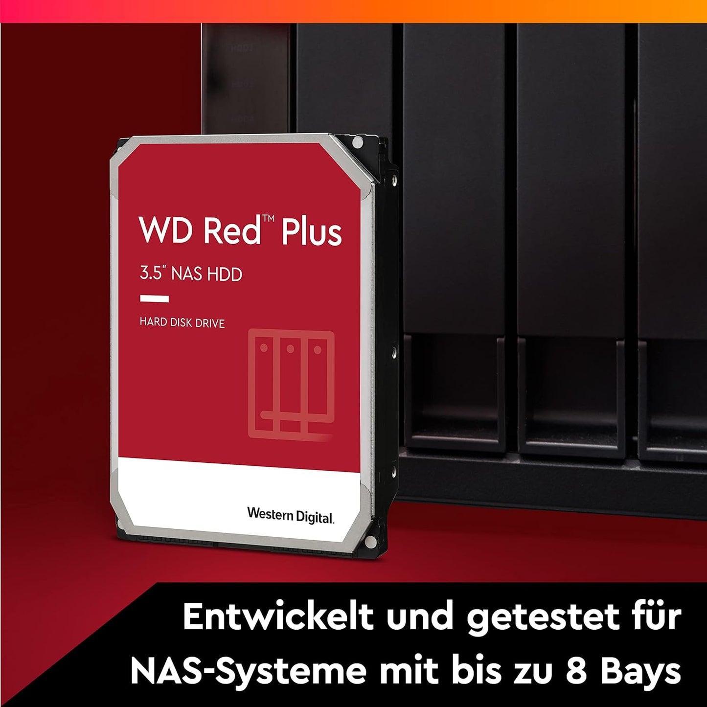 Western Digital WD60EFPX-SPC5ZN0 6TB Red Plus NAS HDD