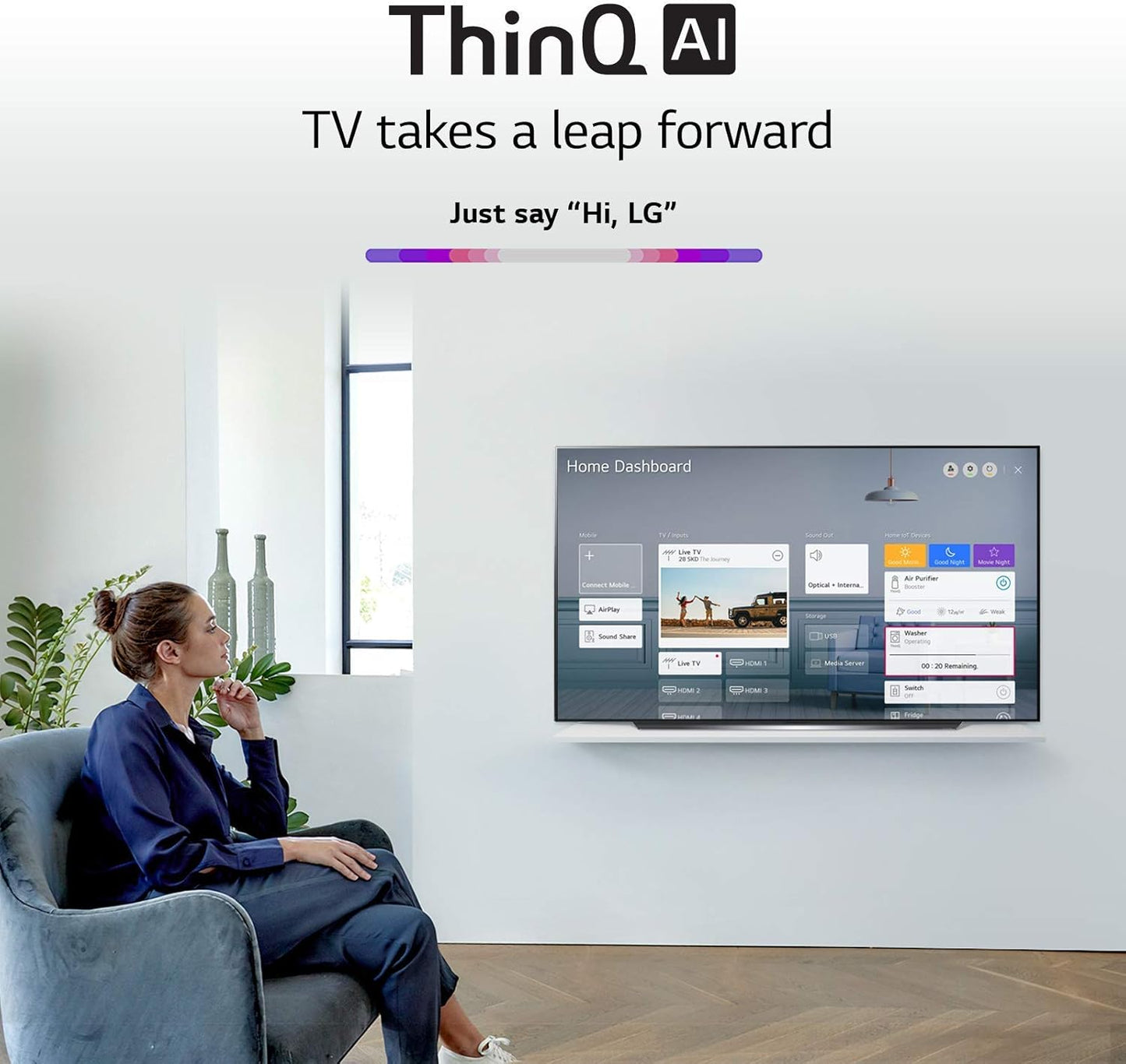 LG OLED65CXP 65" 4K OLED TV w/ SN6Y Soundbar (2020)