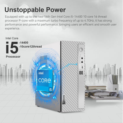 Lenovo 90VT IdeaCentre 3 i5 Desktop + Power Bank
