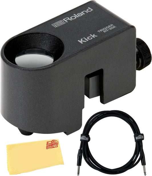 Roland RT-30K Acoustic Drum Trigger + Cable Bundle