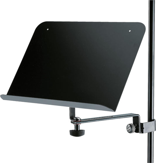 K&M 11520-000-55 Sheet Music Holder - Black