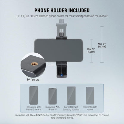 Neewer 10104349 Mini Desk Tripod with Remote