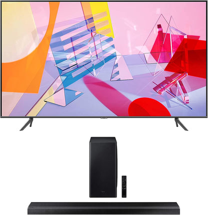 Samsung QN82Q60TA 82" 4K QLED TV with HW-Q800A Soundbar (Used)