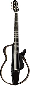 Yamaha 4957812589031 SLG200S Silent Guitar Trans Black