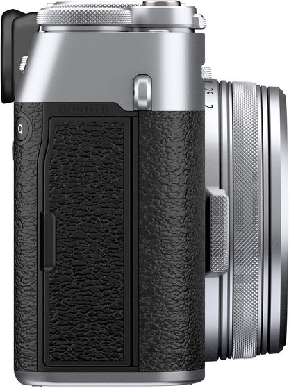 Fujifilm X100V Silver Digital Camera (Renewed)