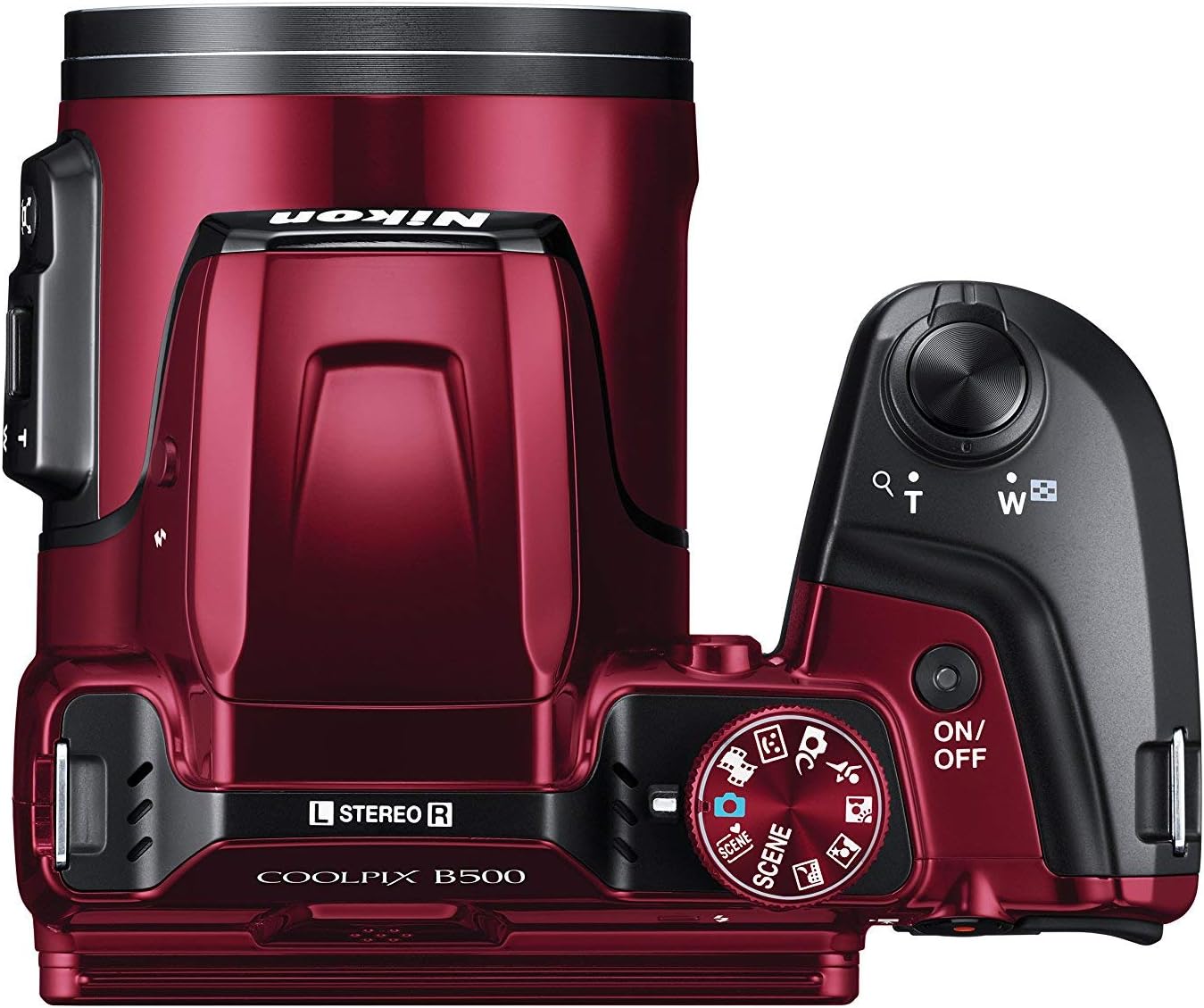 Nikon CRTNKCPB500RRB COOLPIX B500 16MP 40x Zoom (Renewed)