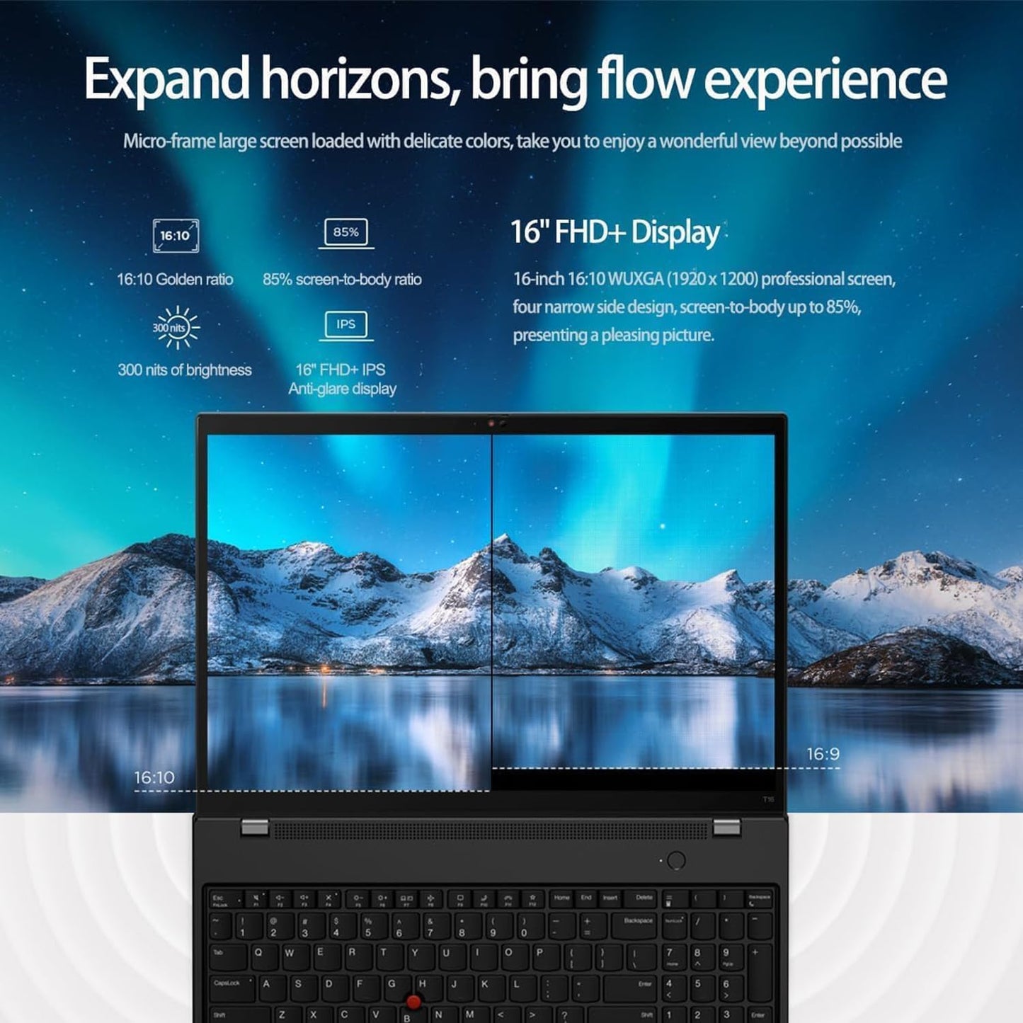 Lenovo T16 ThinkPad 16" i7-1355U 32GB 1TB SSD Laptop
