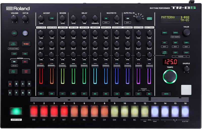 Roland TR-8S AIRA Rhythm Performer Drum Machine — main product image