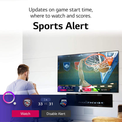 LG NanoCell 50NANO80UPA 50" 4K Smart TV (Renewed)