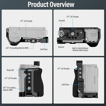 Sirui SC-ZV-E10 ZV-E10 Camera Cage with Grip