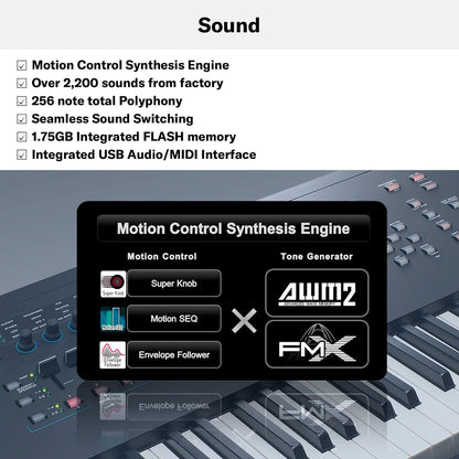 Yamaha MODX6+ 61-Key Synthesizer Workstation