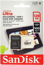 SanDisk SDSQUNB-128G-AZFMN 128GB microSD Card Amazon Edition