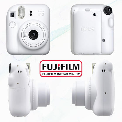 Fujifilm Instax Mini 12 Camera Bundle - Film, Case & Accessories