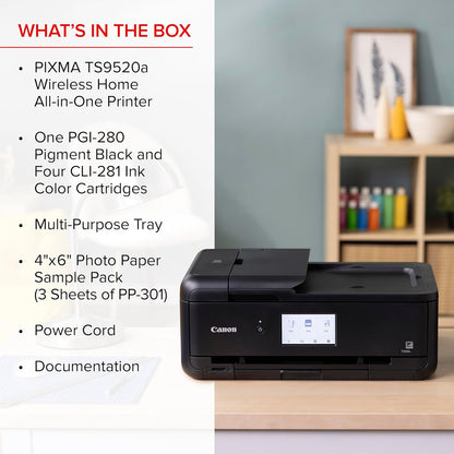 Canon PIXMA TS9520a Wireless All-in-One Printer