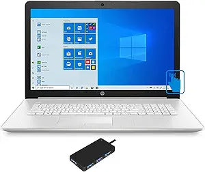 HP 1Q8D3UA 17-by i5 Touch Laptop 2TB SSD 8GB RAM Bundle