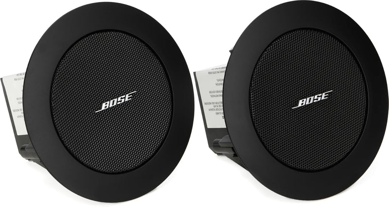 Bose FreeSpace 3 Black Flush-Mount Satellite Speakers — main product image