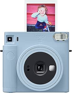 Fujifilm 16670508 Instax Square SQ1 Instant Camera Blue