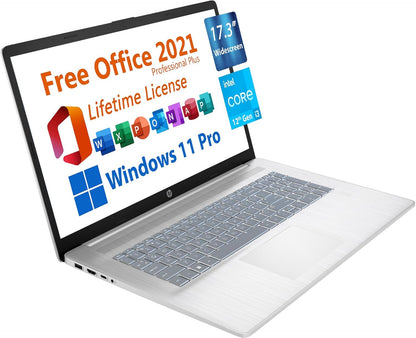 HP 17-cn2083dx i3 Business Laptop + MS Office