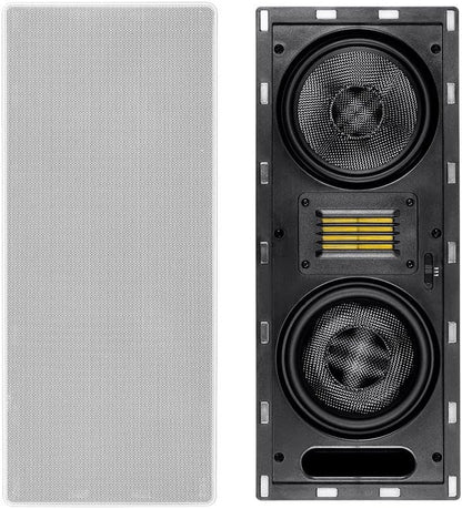Monoprice 115700 6.5" Carbon Fiber In-Wall Speaker