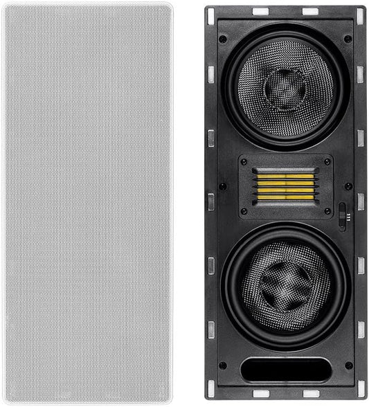 Monoprice 115700 6.5" Carbon Fiber In-Wall Speaker