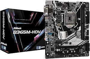 ASRock B365M-HDV Intel B365 Chipset Motherboard